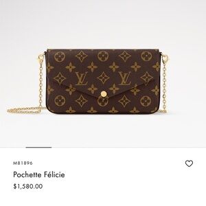 Louis Vuitton Monogram Brown Clutch